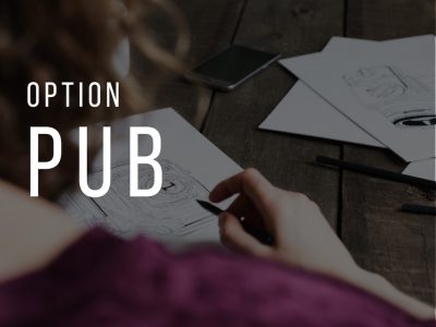 En pub, on a pas le temps.